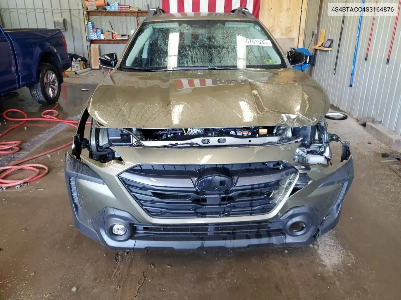 2025 Subaru Outback Premium VIN: 4S4BTACC4S3164876 Lot: 56761535