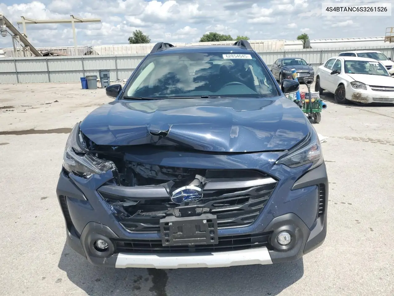 2025 Subaru Outback Limited VIN: 4S4BTANC6S3261526 Lot: 62854045