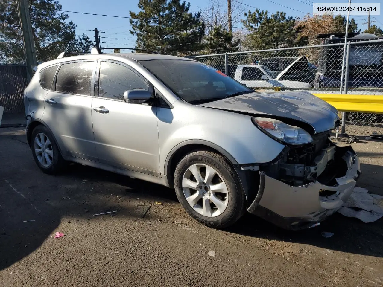2006 Subaru B9 Tribeca 3.0 H6 VIN: 4S4WX82C464416514 Lot: 43814495