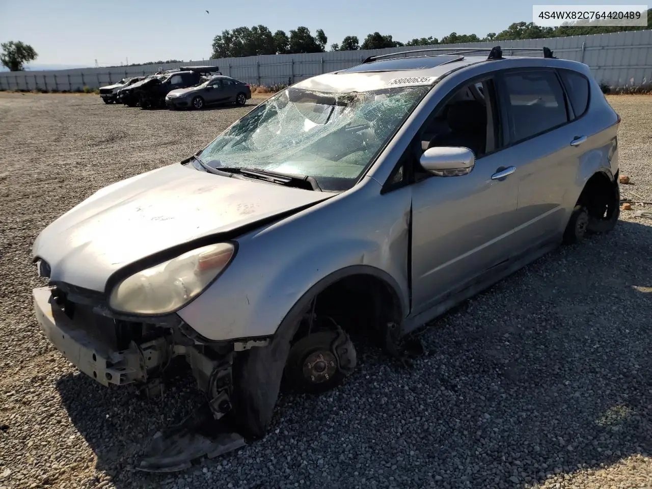 2006 Subaru B9 Tribeca 3.0 H6 VIN: 4S4WX82C764420489 Lot: 58080635