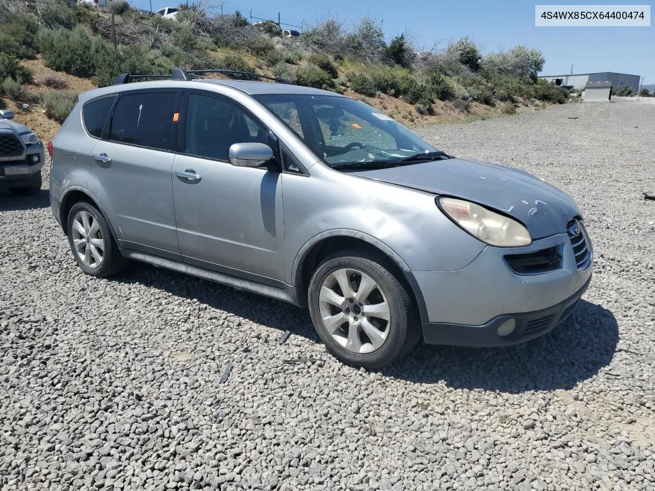 2006 Subaru B9 Tribeca 3.0 H6 VIN: 4S4WX85CX64400474 Lot: 58750745