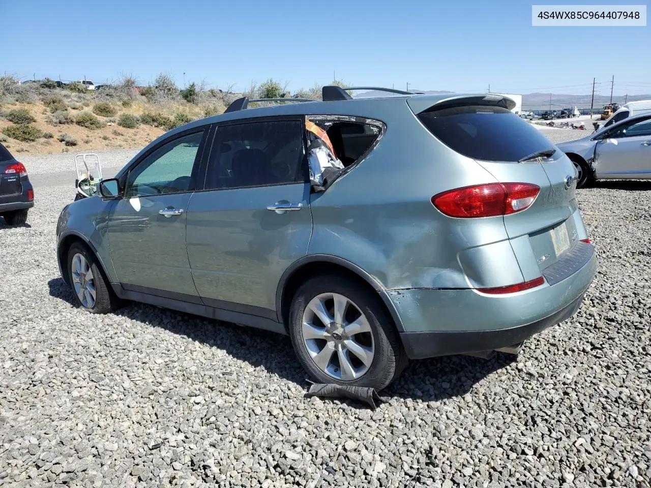 2006 Subaru B9 Tribeca 3.0 H6 VIN: 4S4WX85C964407948 Lot: 60913405