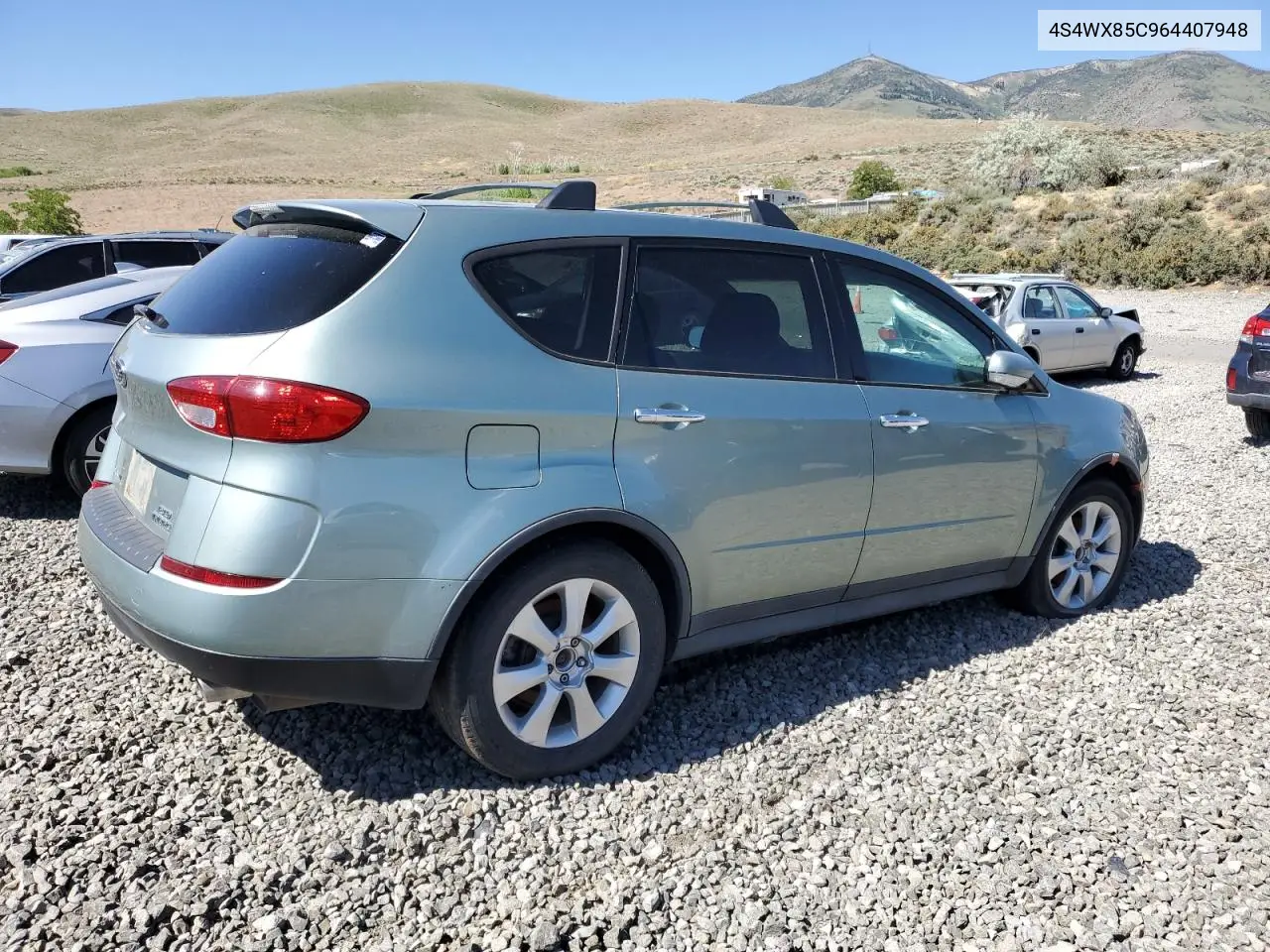 2006 Subaru B9 Tribeca 3.0 H6 VIN: 4S4WX85C964407948 Lot: 60913405