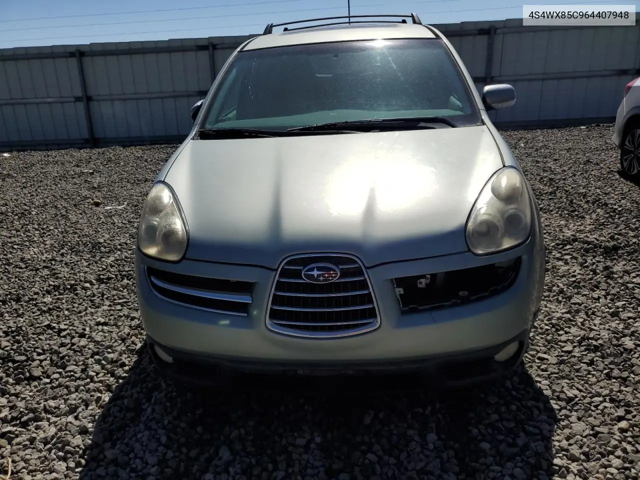 2006 Subaru B9 Tribeca 3.0 H6 VIN: 4S4WX85C964407948 Lot: 60913405