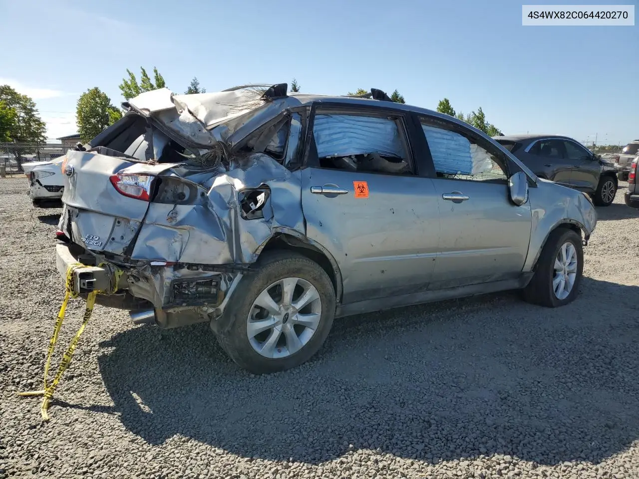 2006 Subaru B9 Tribeca 3.0 H6 VIN: 4S4WX82C064420270 Lot: 63071165