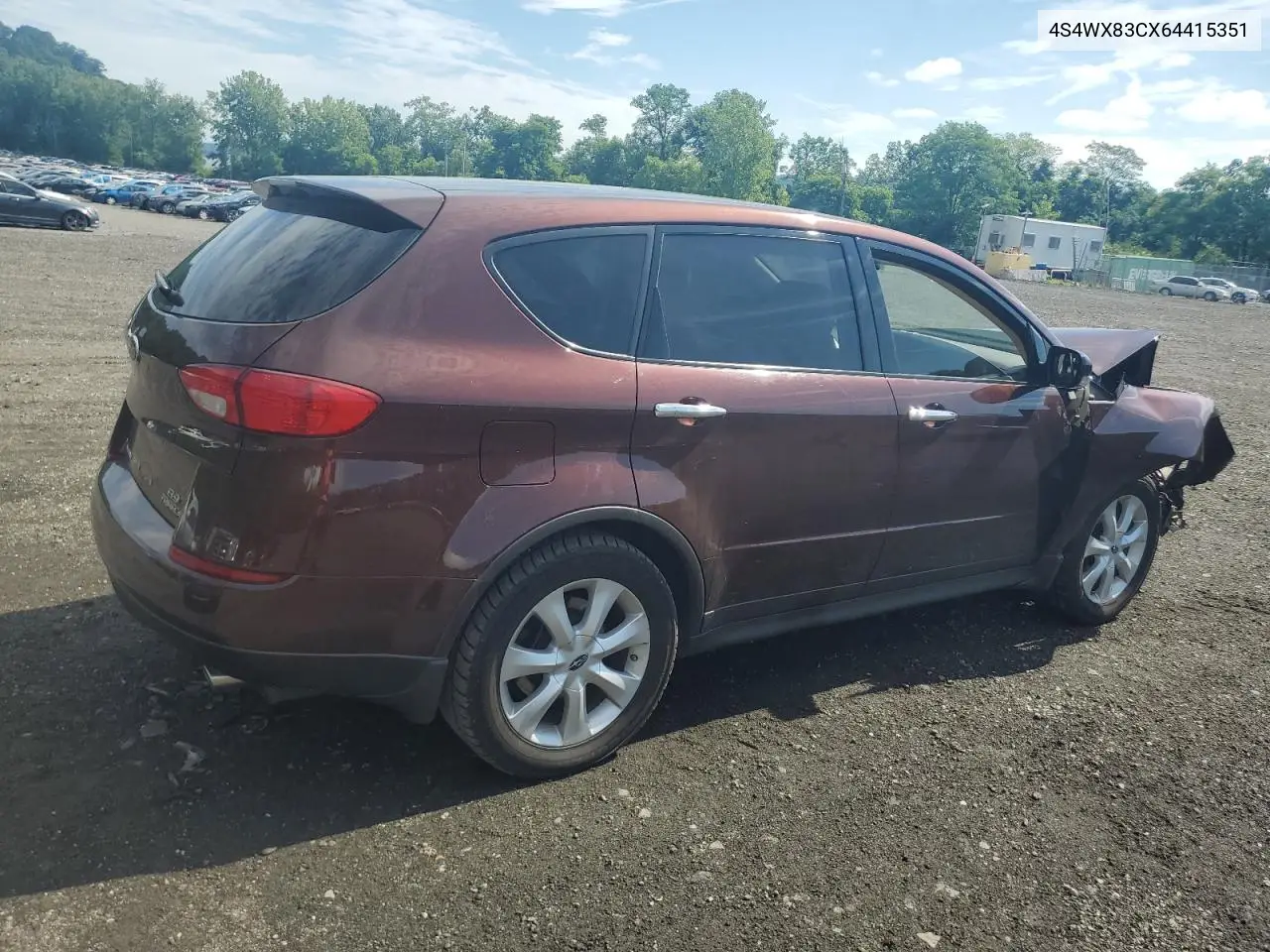 2006 Subaru B9 Tribeca 3.0 H6 VIN: 4S4WX83CX64415351 Lot: 63241425