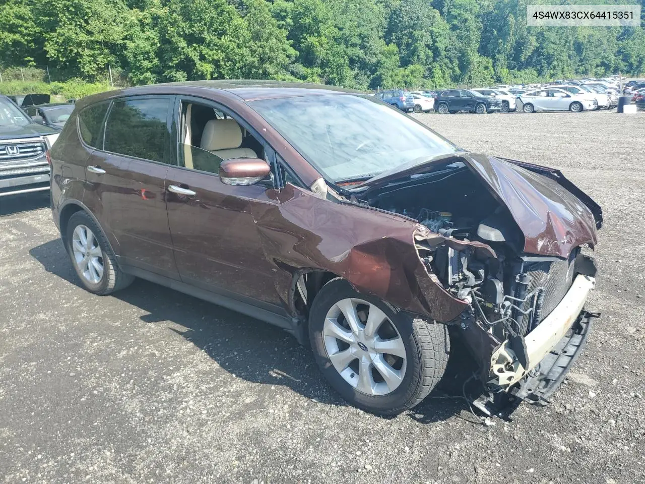 2006 Subaru B9 Tribeca 3.0 H6 VIN: 4S4WX83CX64415351 Lot: 63241425