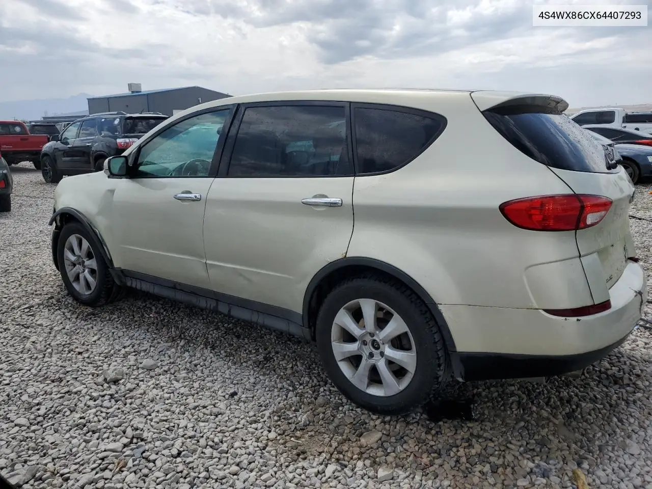 2006 Subaru B9 Tribeca 3.0 H6 VIN: 4S4WX86CX64407293 Lot: 63433465