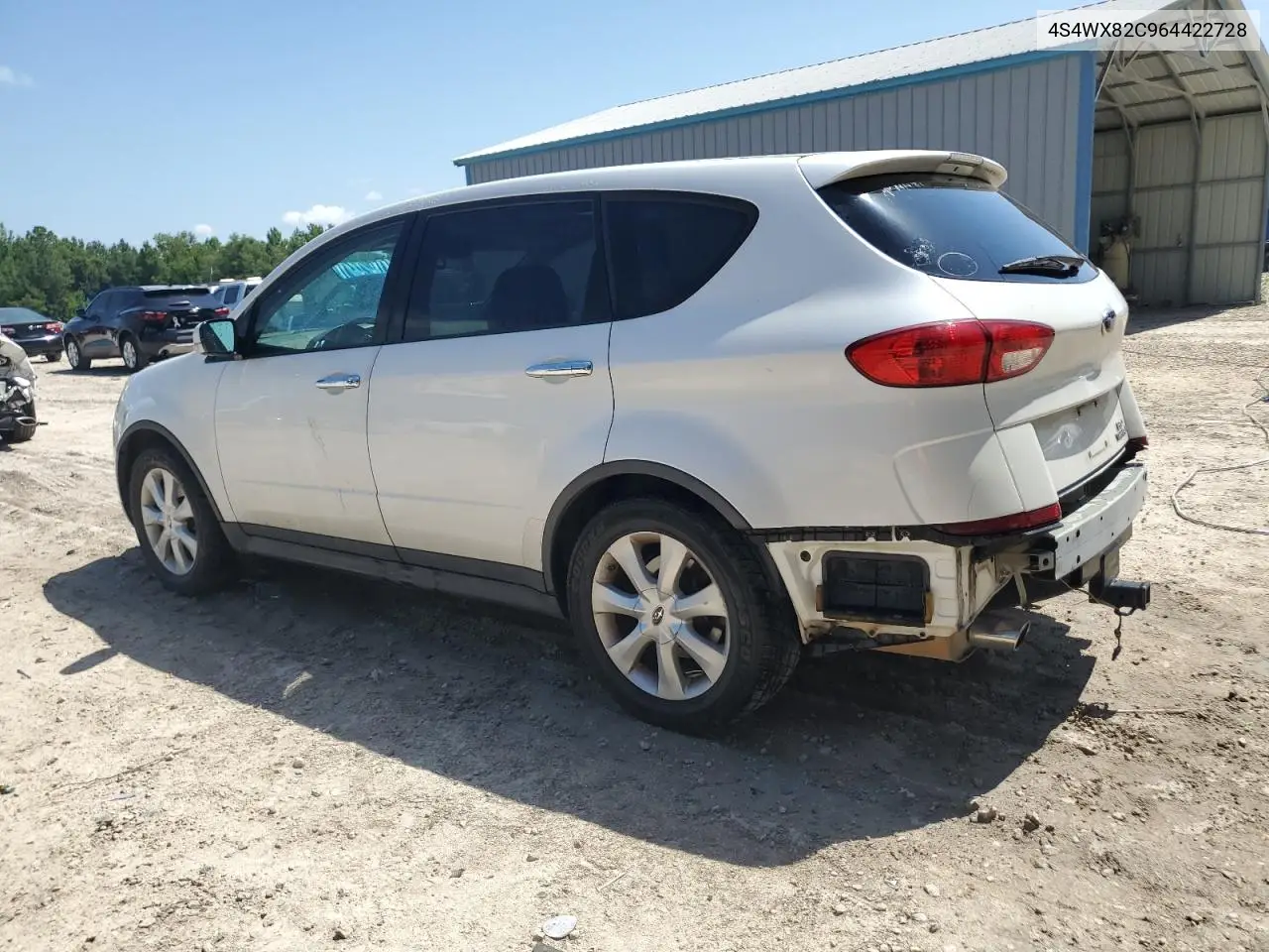 2006 Subaru B9 Tribeca 3.0 H6 VIN: 4S4WX82C964422728 Lot: 64001855