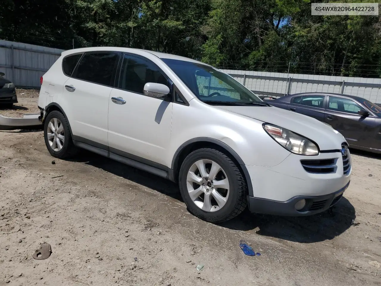 2006 Subaru B9 Tribeca 3.0 H6 VIN: 4S4WX82C964422728 Lot: 64001855