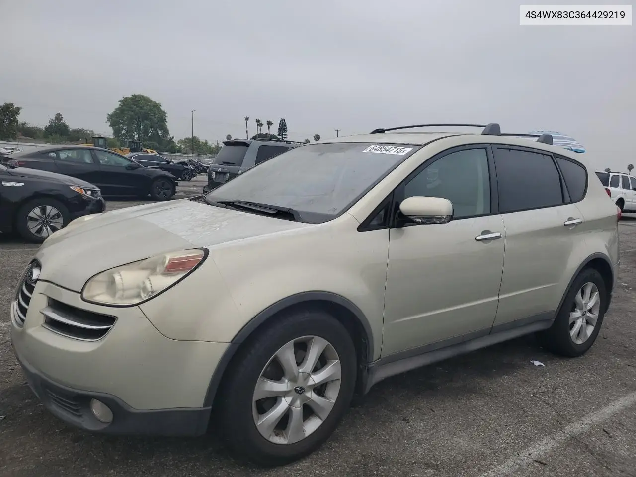 2006 Subaru B9 Tribeca 3.0 H6 VIN: 4S4WX83C364429219 Lot: 64854715