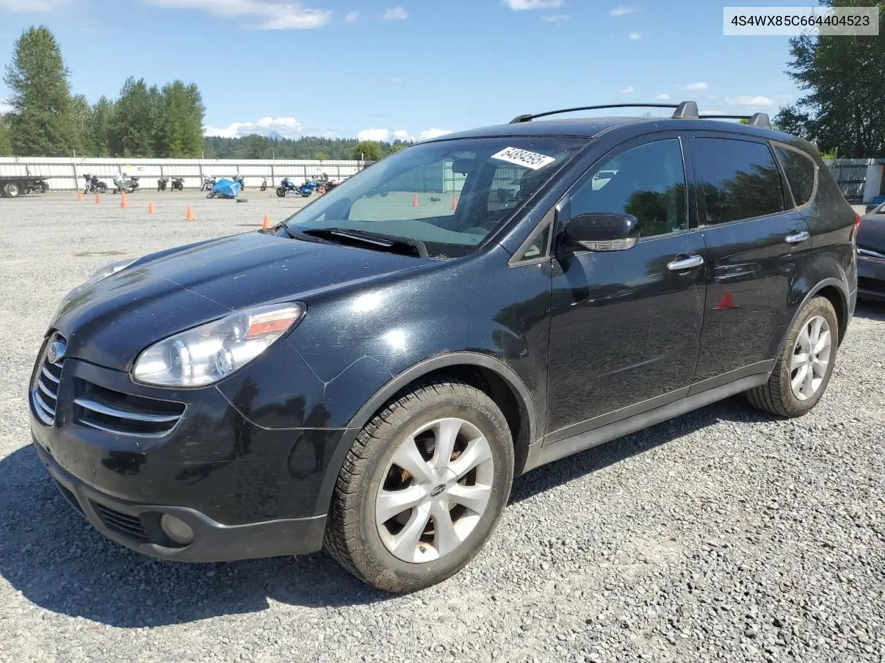 2006 Subaru B9 Tribeca 3.0 H6 VIN: 4S4WX85C664404523 Lot: 64884595