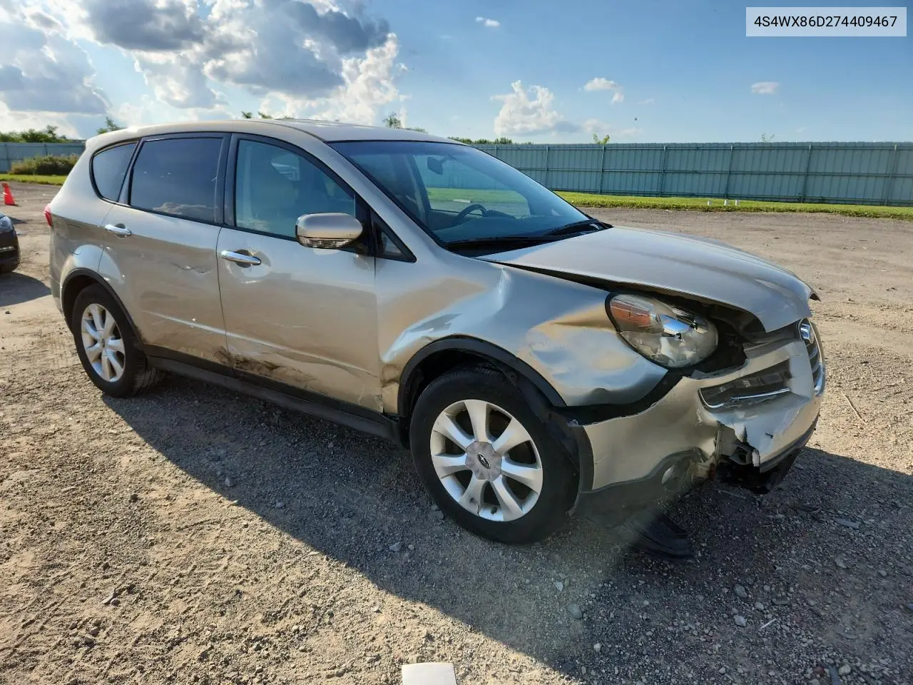2007 Subaru B9 Tribeca 3.0 H6 VIN: 4S4WX86D274409467 Lot: 63211715