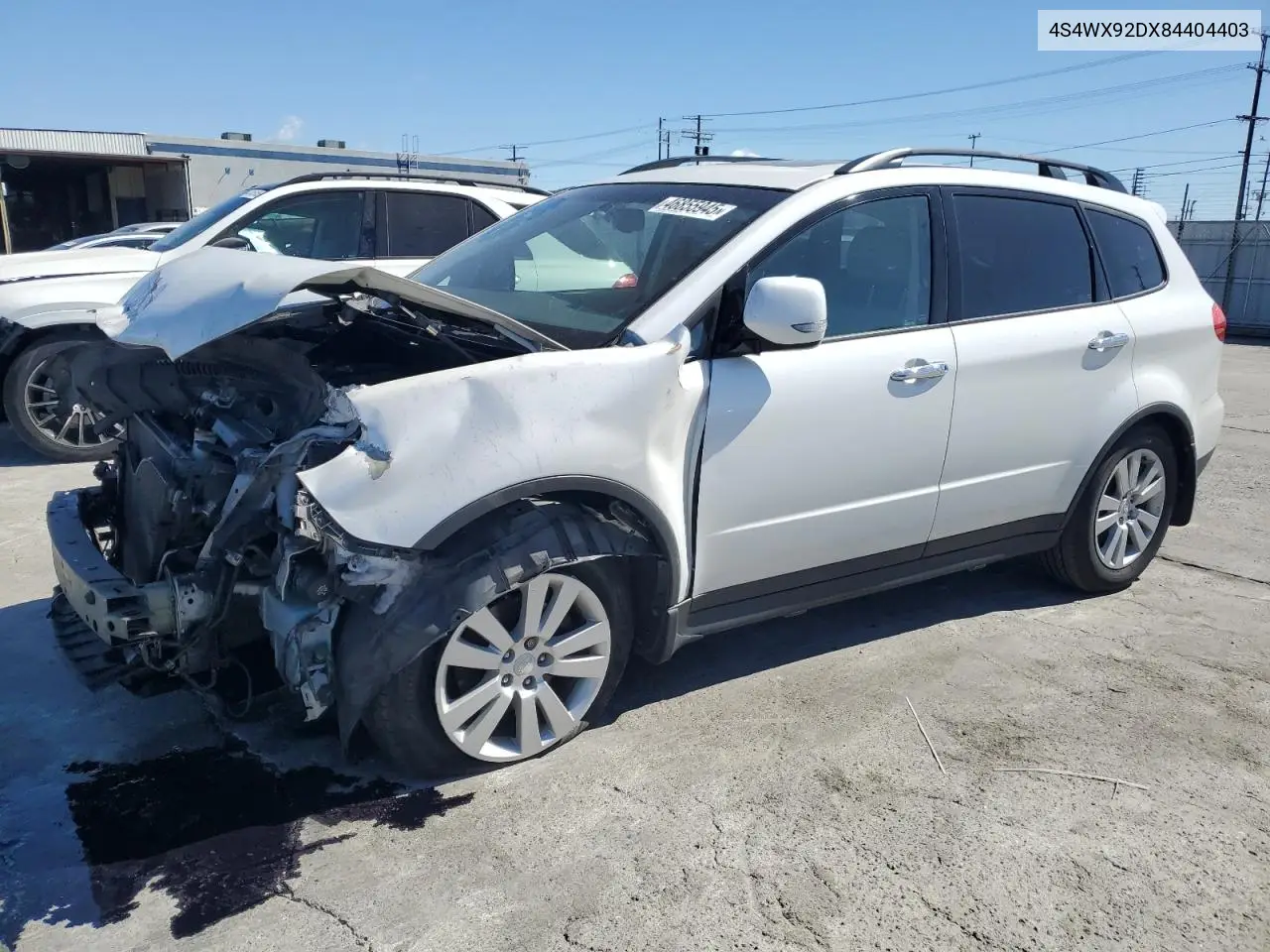 2008 Subaru Tribeca Limited VIN: 4S4WX92DX84404403 Lot: 46855945