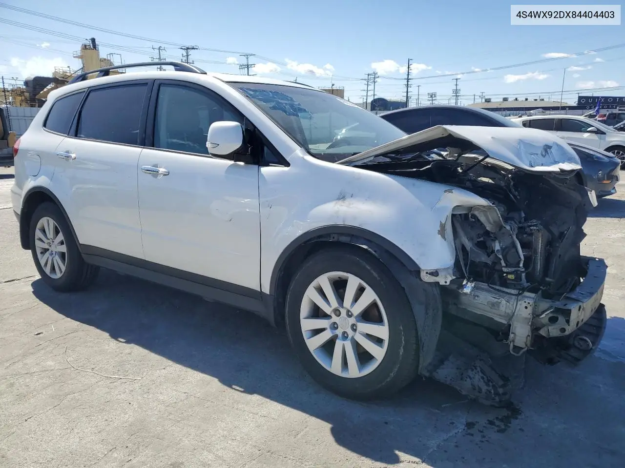 2008 Subaru Tribeca Limited VIN: 4S4WX92DX84404403 Lot: 46855945