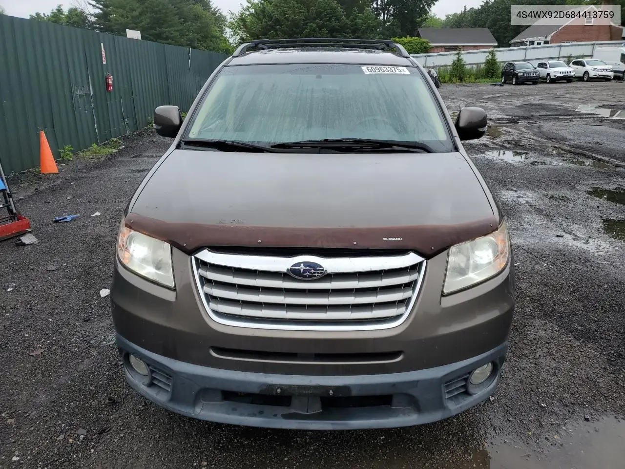 2008 Subaru Tribeca Limited VIN: 4S4WX92D684413759 Lot: 60963375
