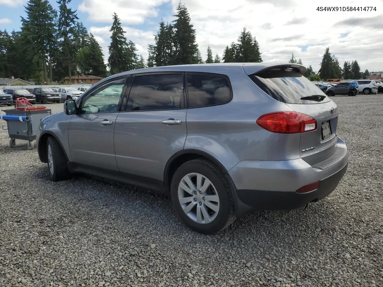 2008 Subaru Tribeca VIN: 4S4WX91D584414774 Lot: 62033865