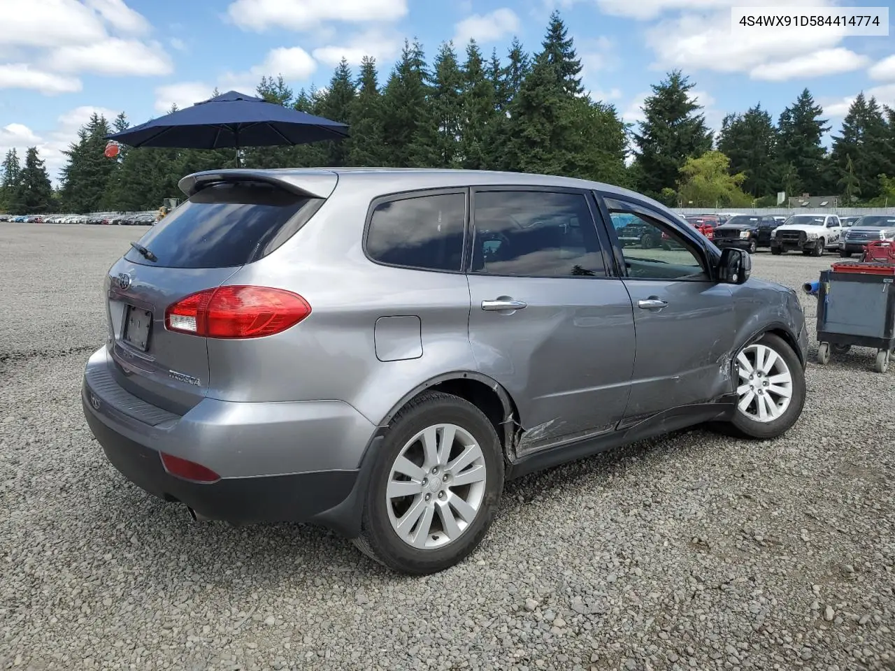 2008 Subaru Tribeca VIN: 4S4WX91D584414774 Lot: 62033865