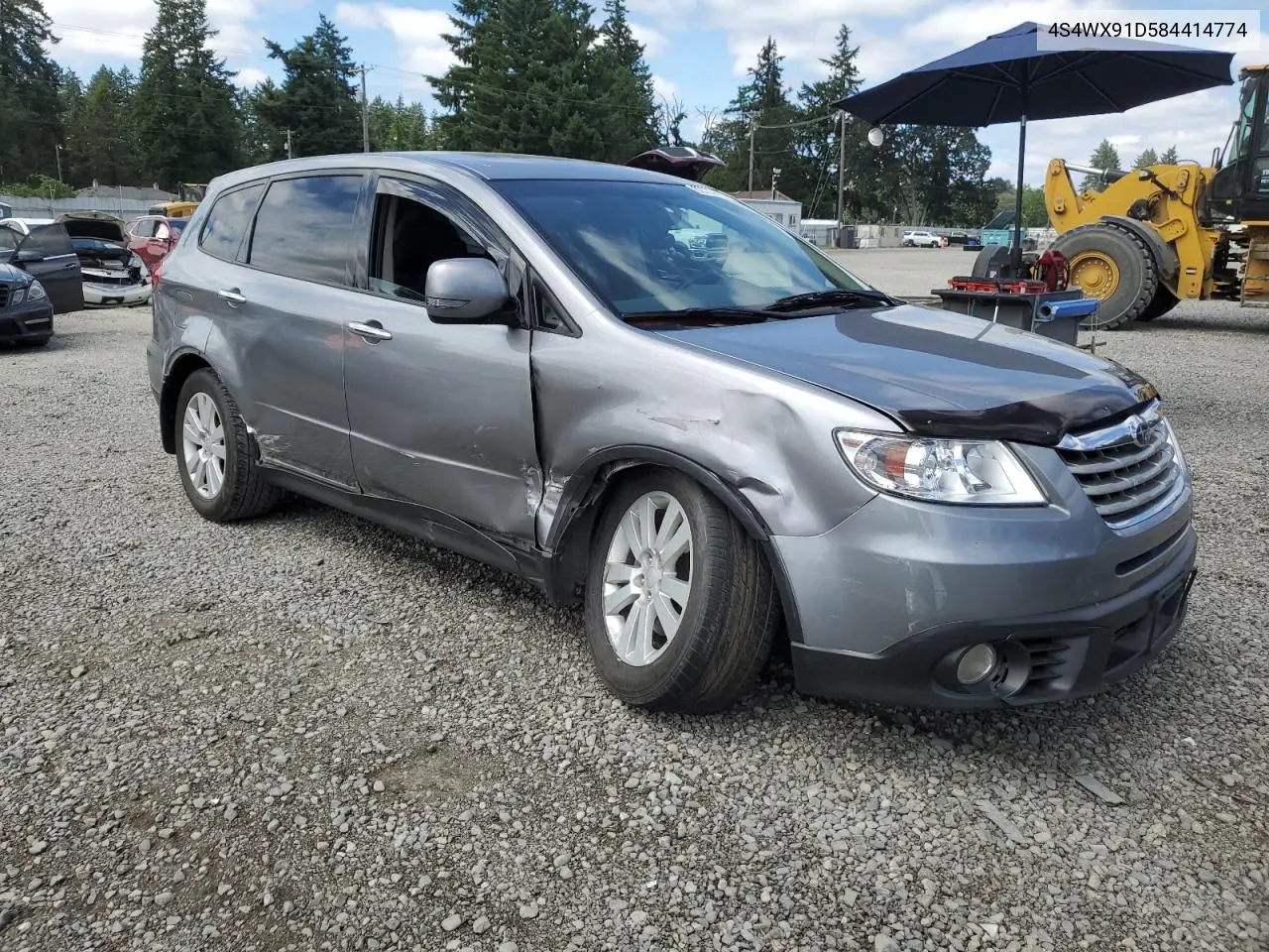 2008 Subaru Tribeca VIN: 4S4WX91D584414774 Lot: 62033865