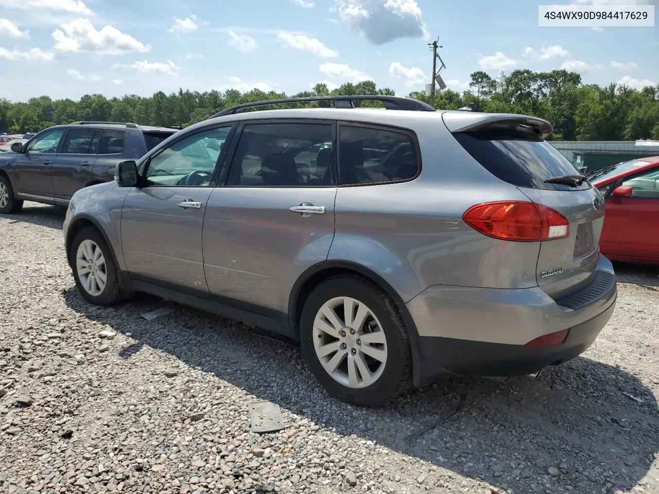 2008 Subaru Tribeca Limited VIN: 4S4WX90D984417629 Lot: 62740235