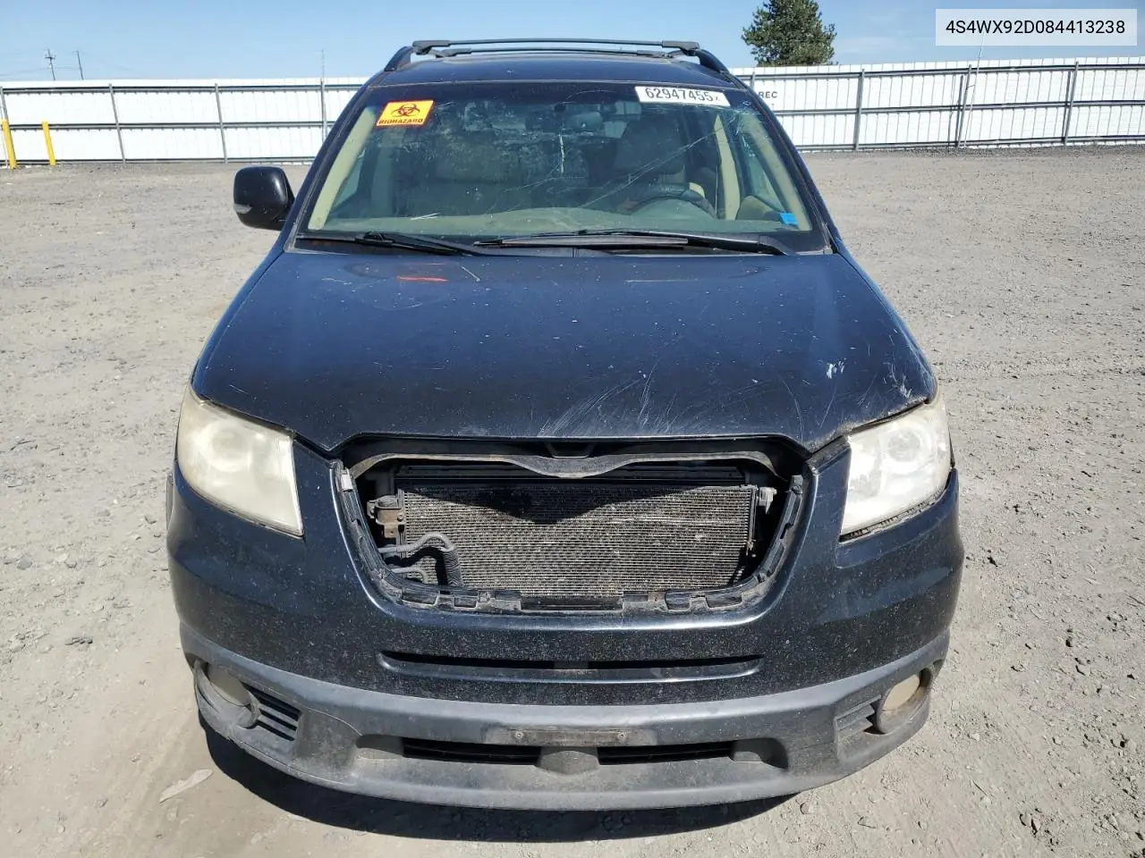 2008 Subaru Tribeca Limited VIN: 4S4WX92D084413238 Lot: 62947455