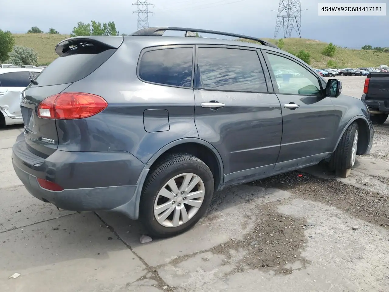 2008 Subaru Tribeca Limited VIN: 4S4WX92D684417181 Lot: 63037225