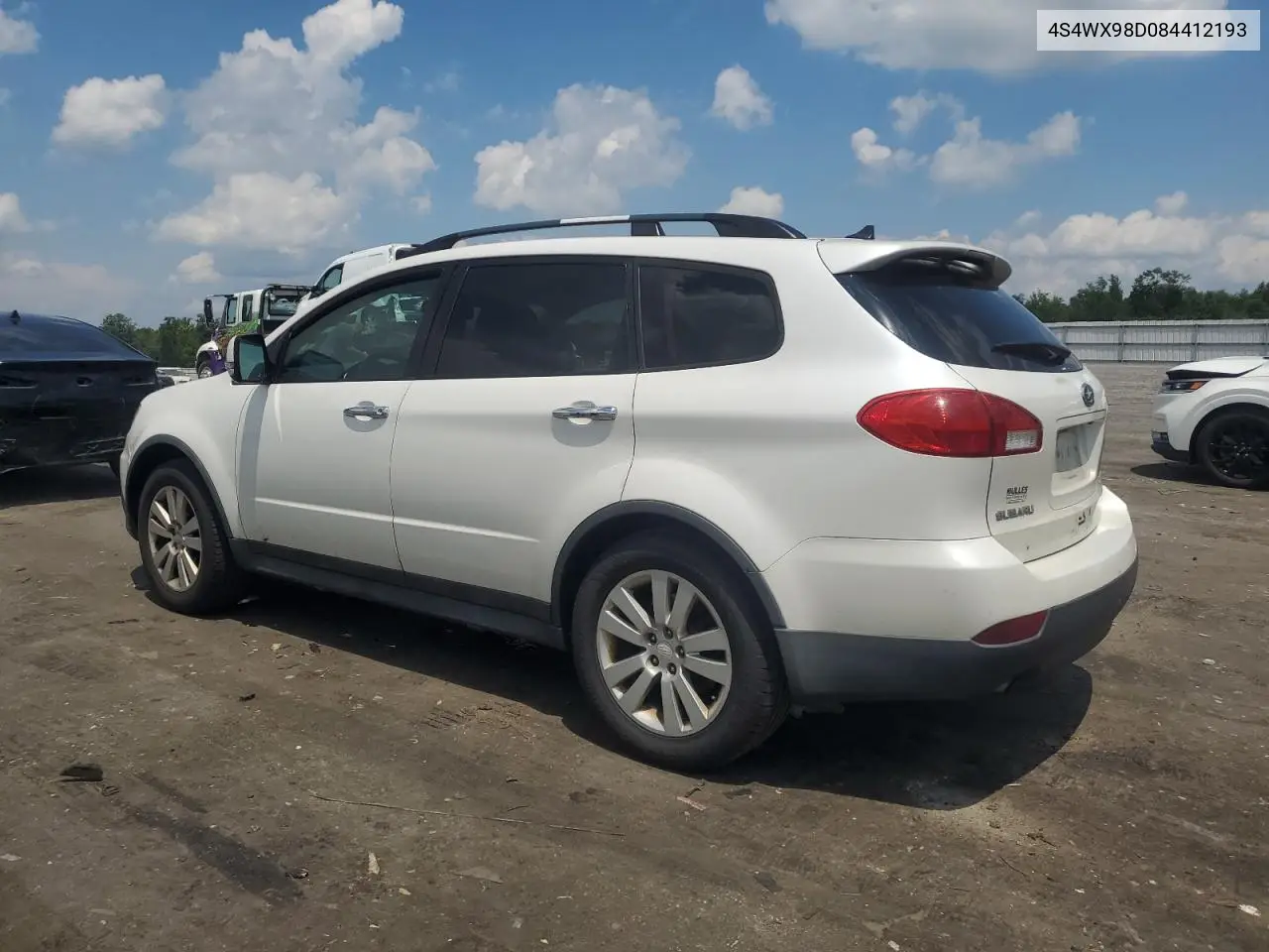 2008 Subaru Tribeca Limited VIN: 4S4WX98D084412193 Lot: 63213255