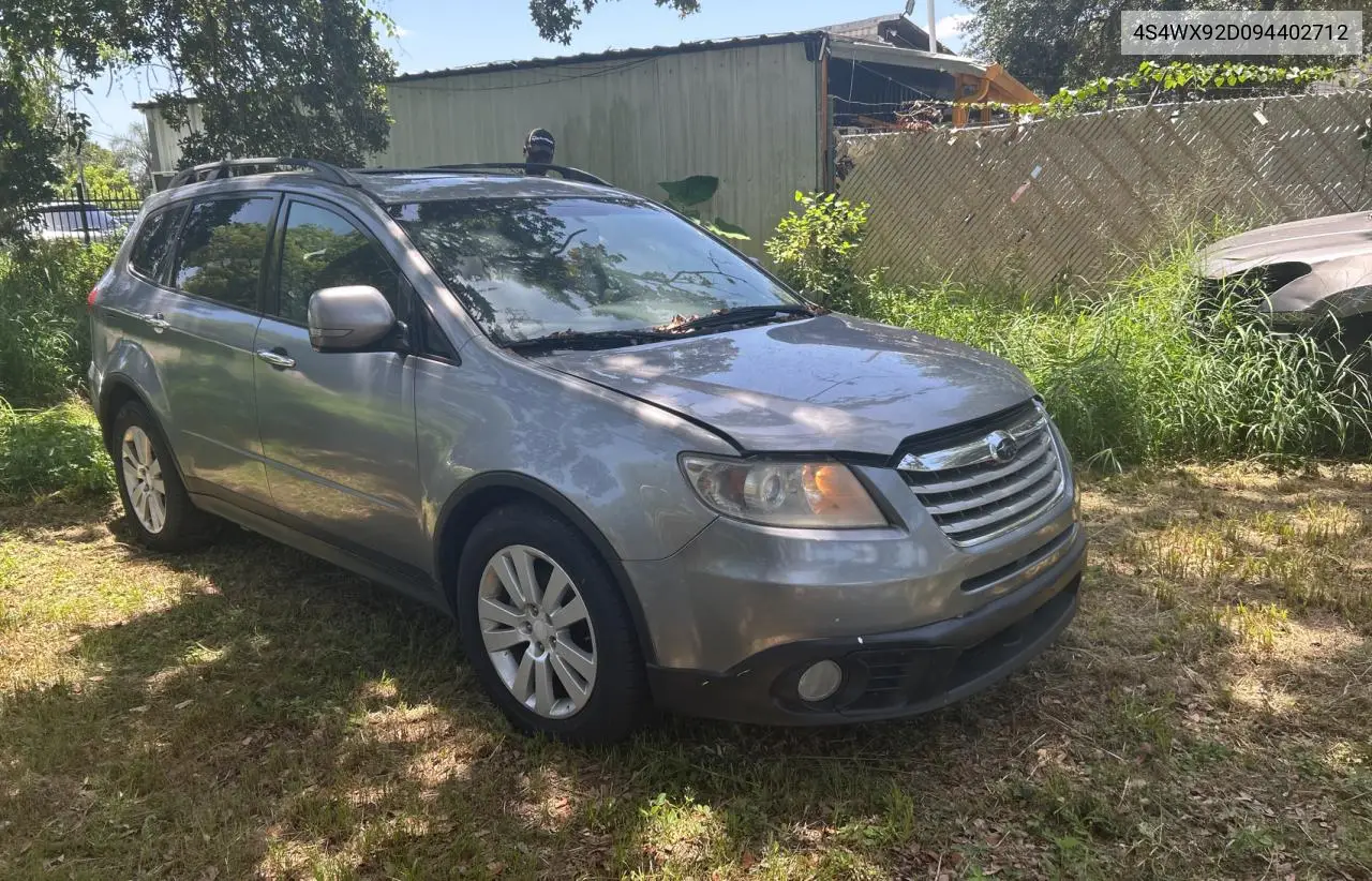 2009 Subaru Tribeca Limited VIN: 4S4WX92D094402712 Lot: 63466125