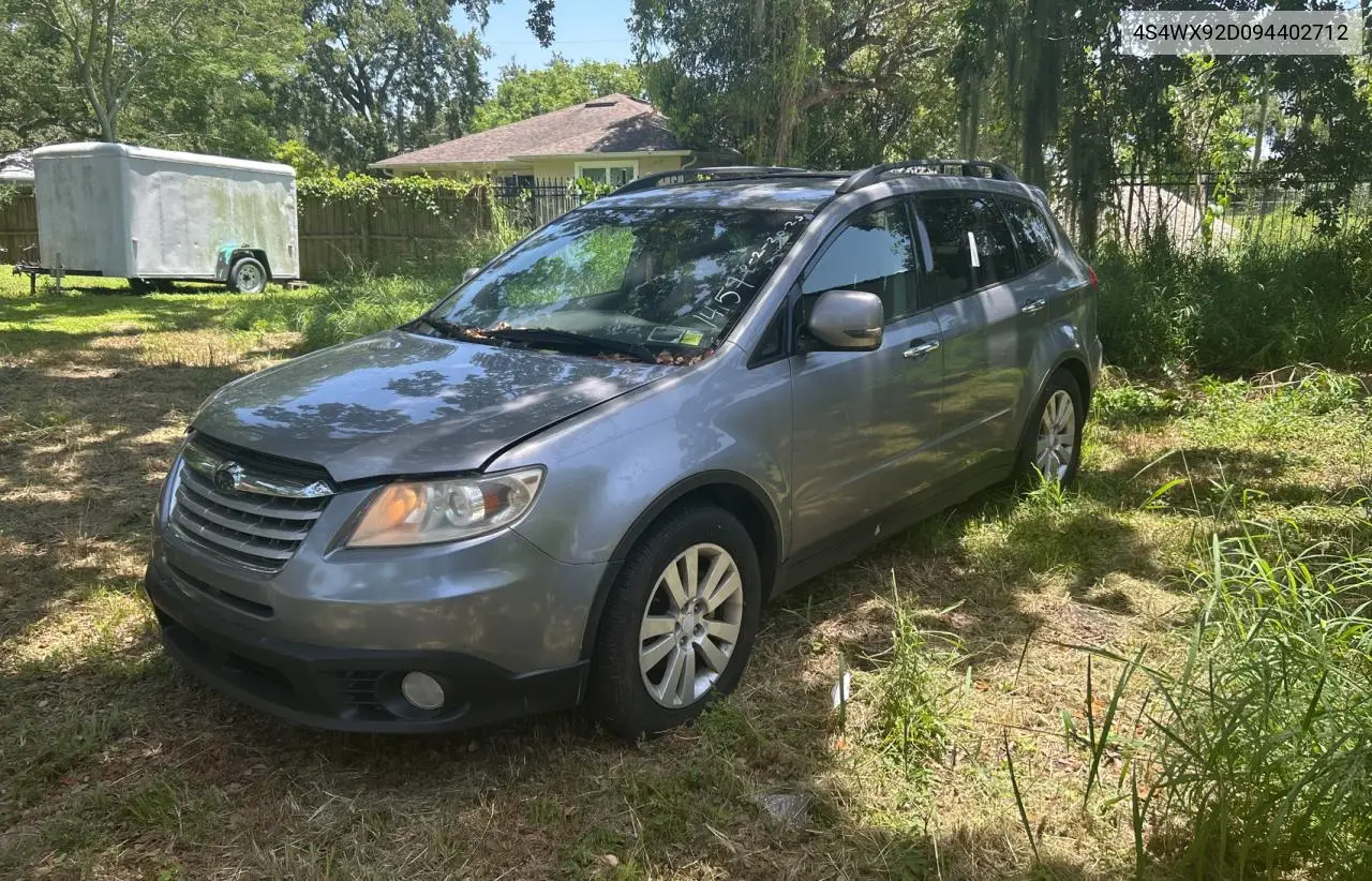2009 Subaru Tribeca Limited VIN: 4S4WX92D094402712 Lot: 63466125