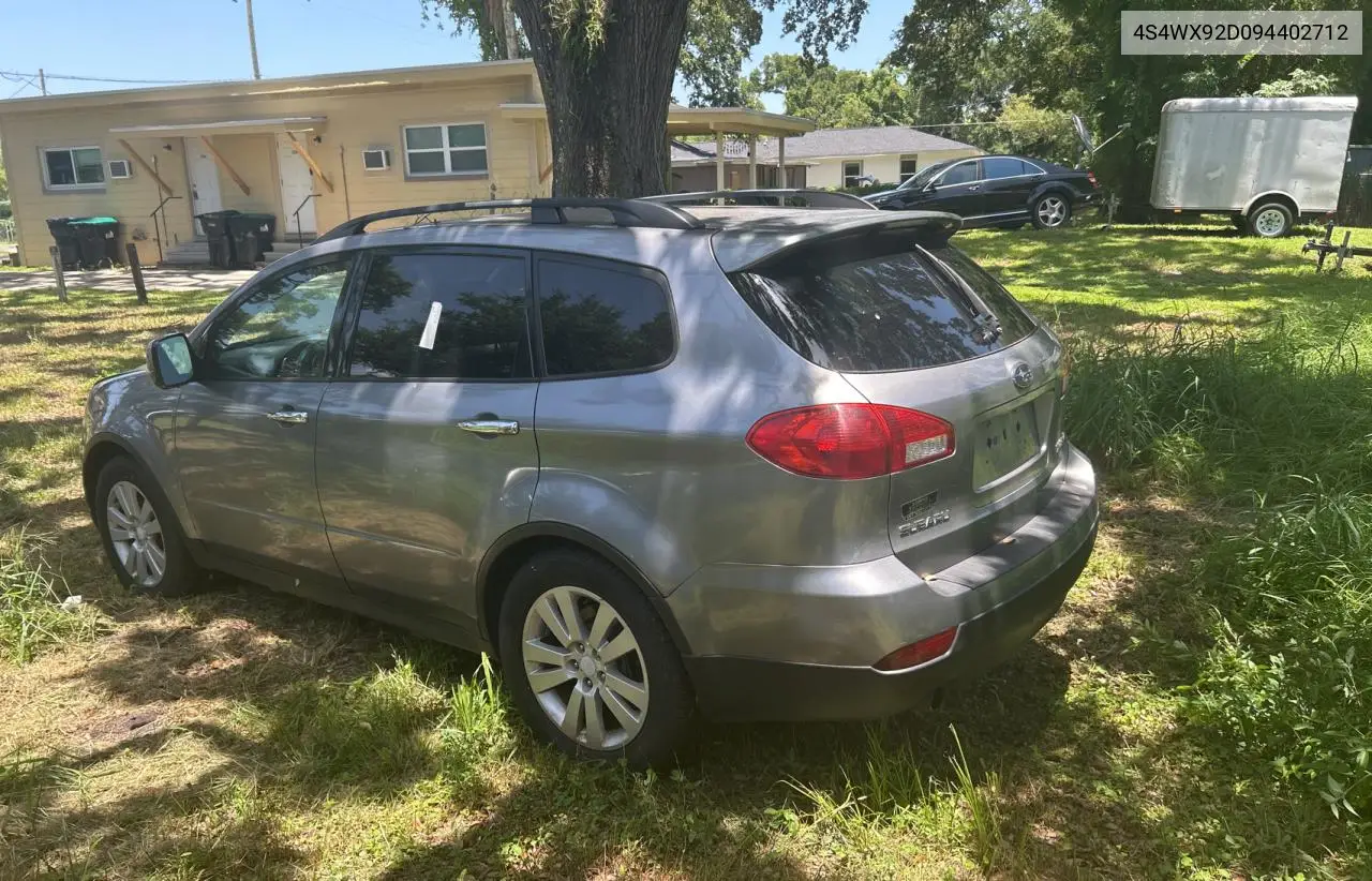 2009 Subaru Tribeca Limited VIN: 4S4WX92D094402712 Lot: 63466125