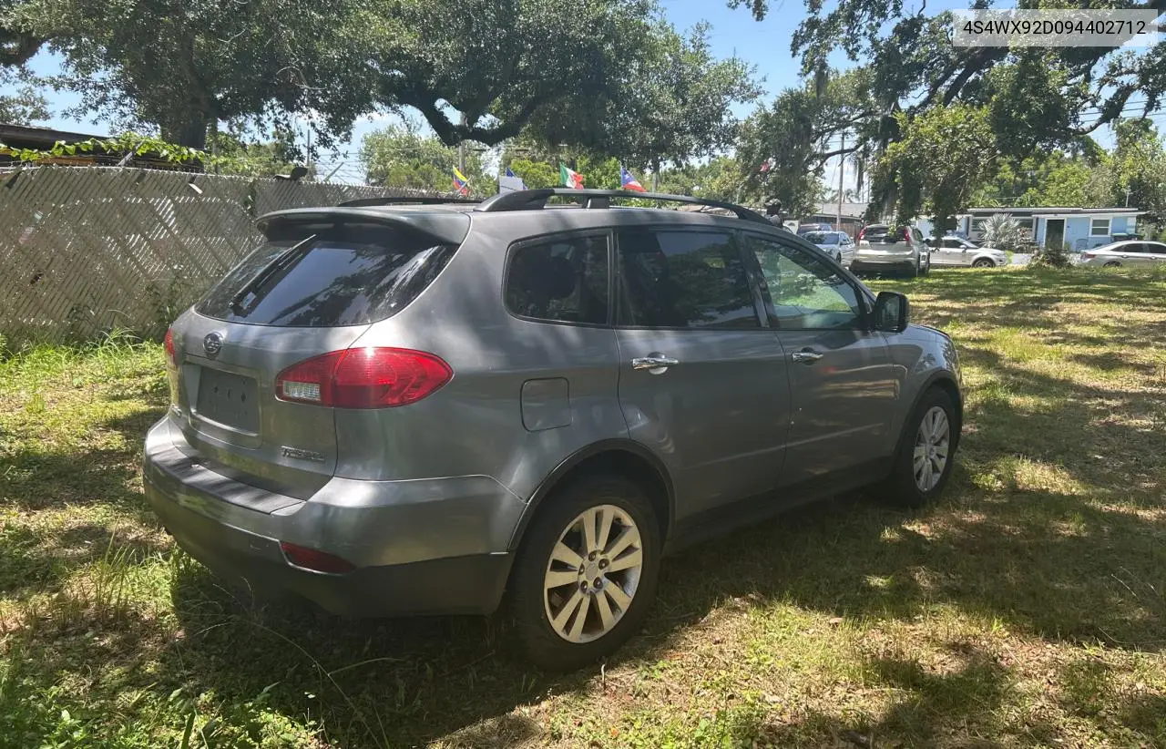 2009 Subaru Tribeca Limited VIN: 4S4WX92D094402712 Lot: 63466125