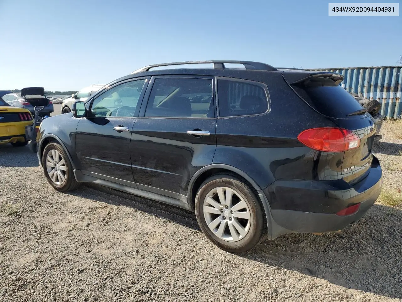 2009 Subaru Tribeca Limited VIN: 4S4WX92D094404931 Lot: 64133185