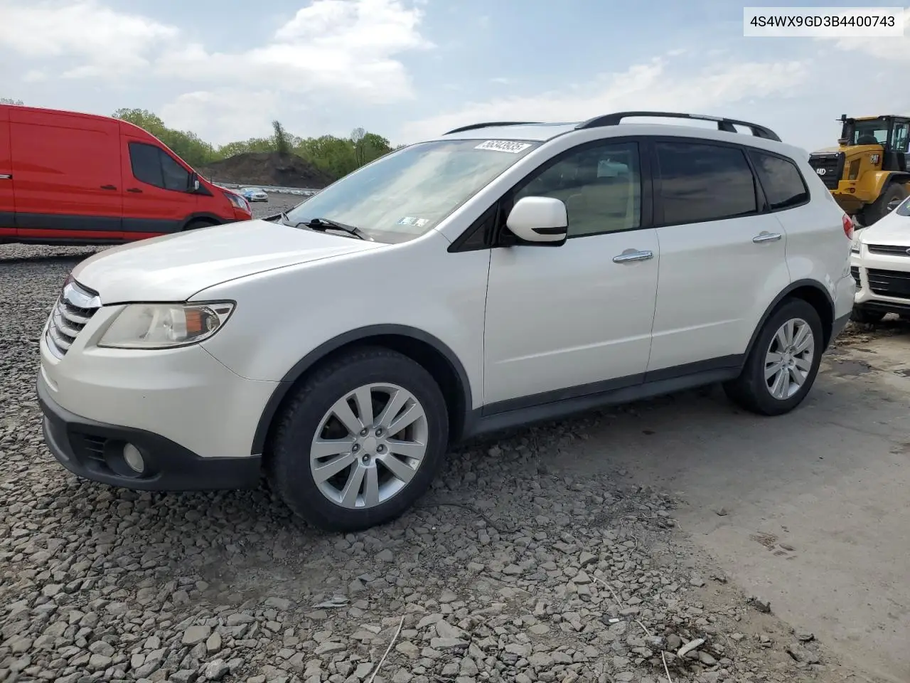 2011 Subaru Tribeca Limited VIN: 4S4WX9GD3B4400743 Lot: 56343935