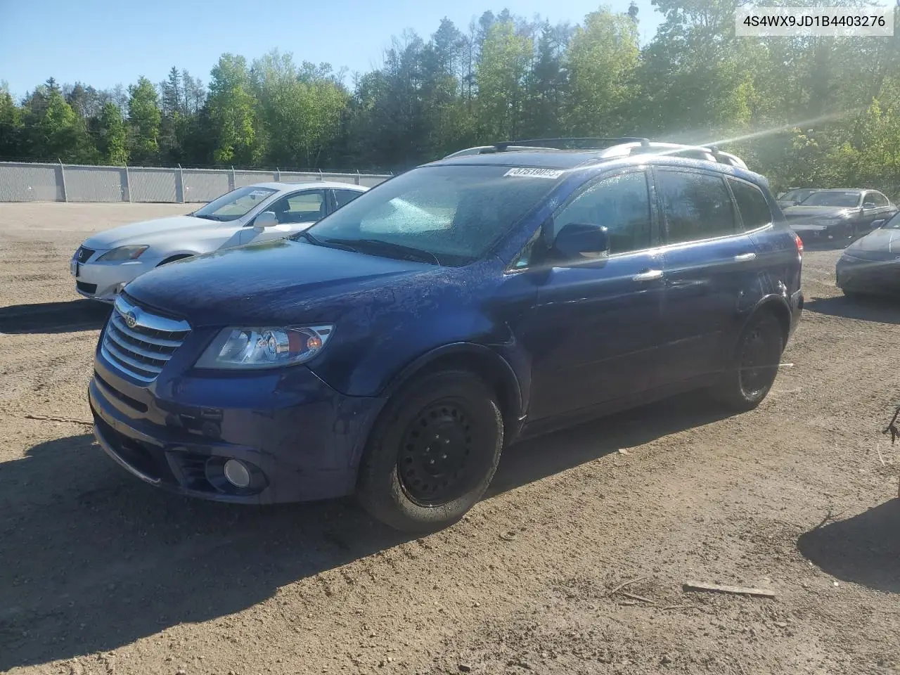 2011 Subaru Tribeca Limited VIN: 4S4WX9JD1B4403276 Lot: 57519055