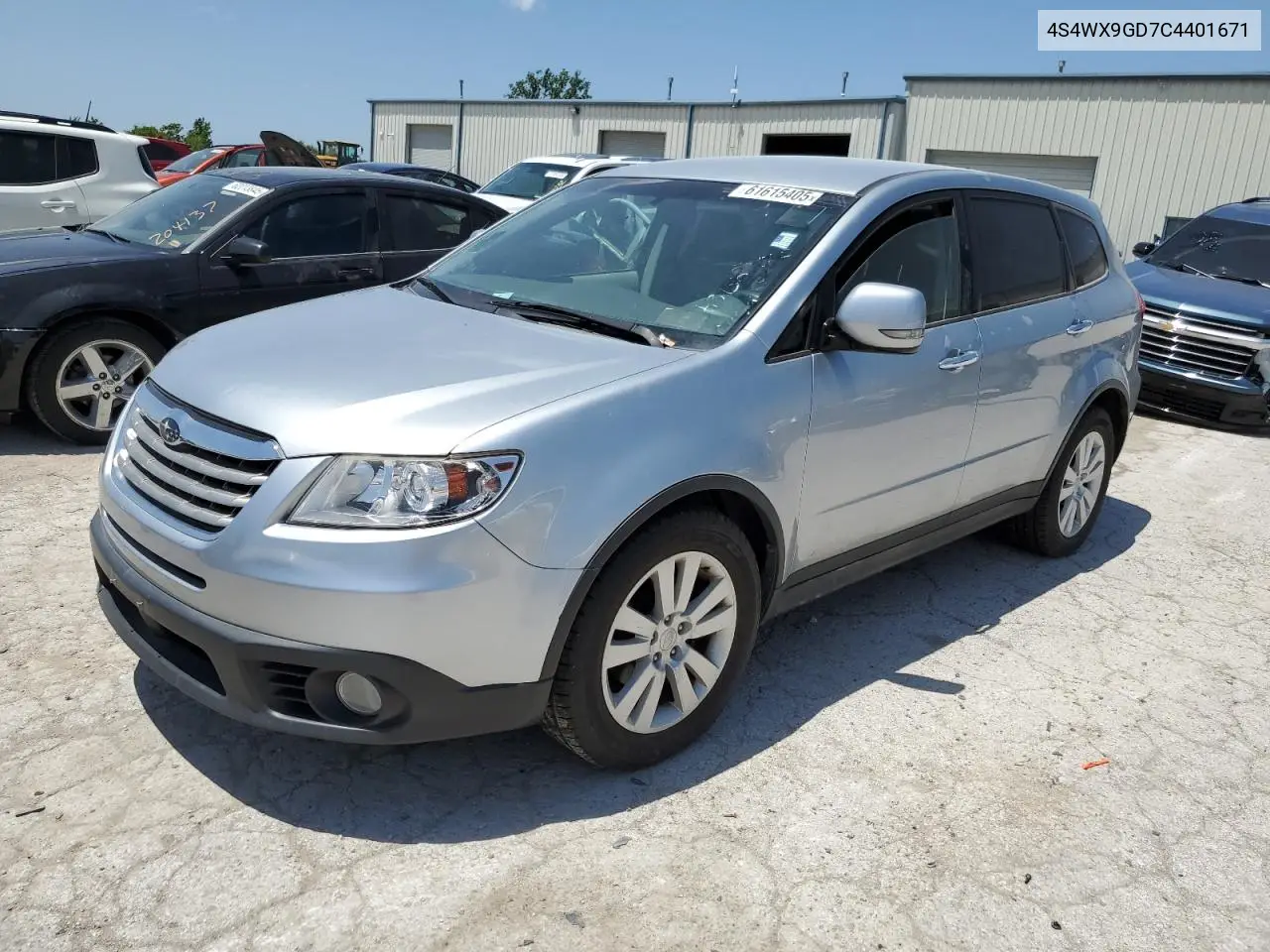 2012 Subaru Tribeca Limited VIN: 4S4WX9GD7C4401671 Lot: 61615405