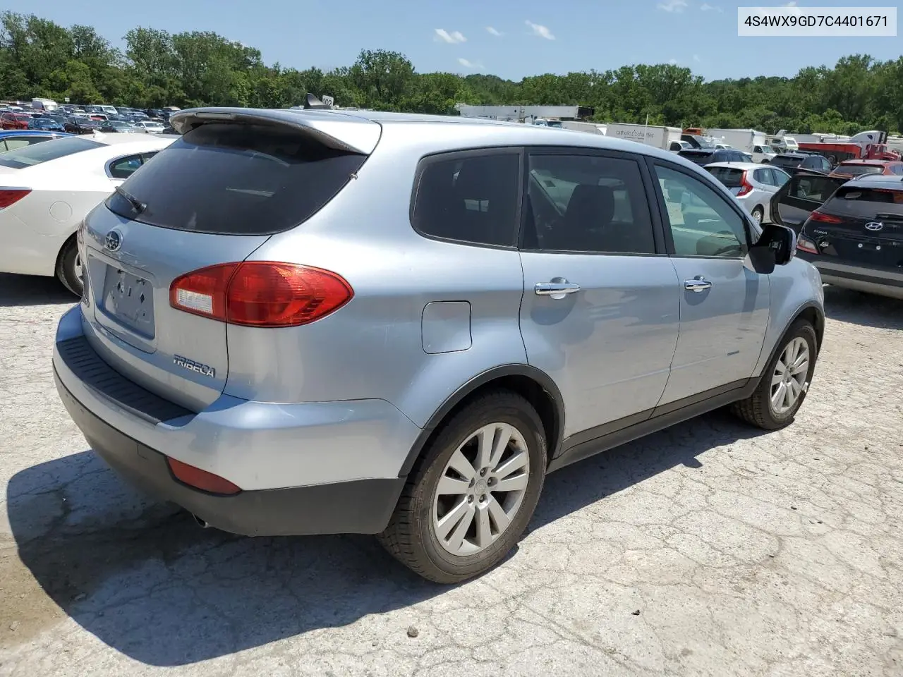 2012 Subaru Tribeca Limited VIN: 4S4WX9GD7C4401671 Lot: 61615405