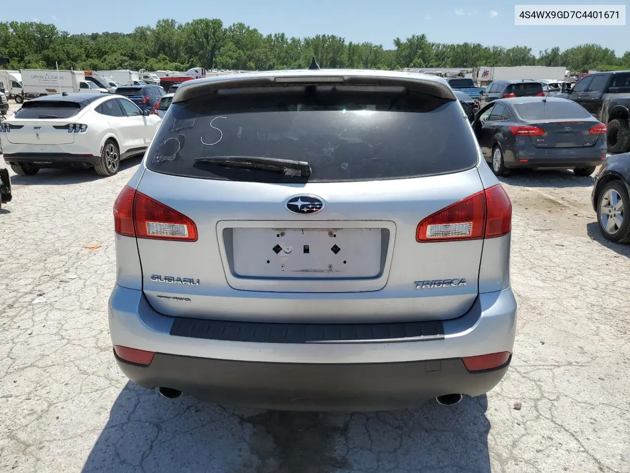 2012 Subaru Tribeca Limited VIN: 4S4WX9GD7C4401671 Lot: 61615405