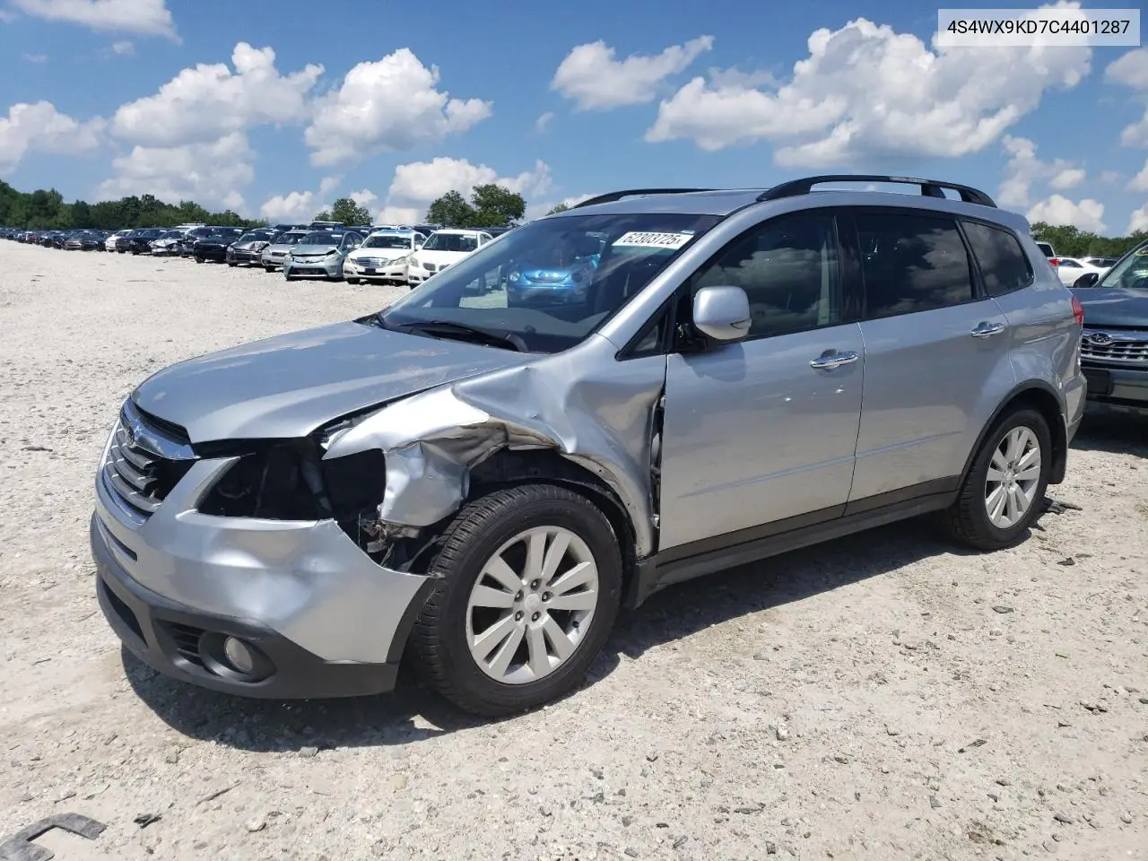 2012 Subaru Tribeca Limited VIN: 4S4WX9KD7C4401287 Lot: 62303725
