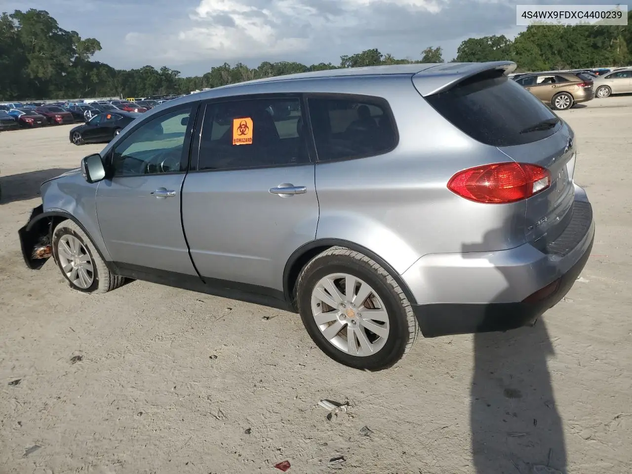 2012 Subaru Tribeca Premium VIN: 4S4WX9FDXC4400239 Lot: 63102265
