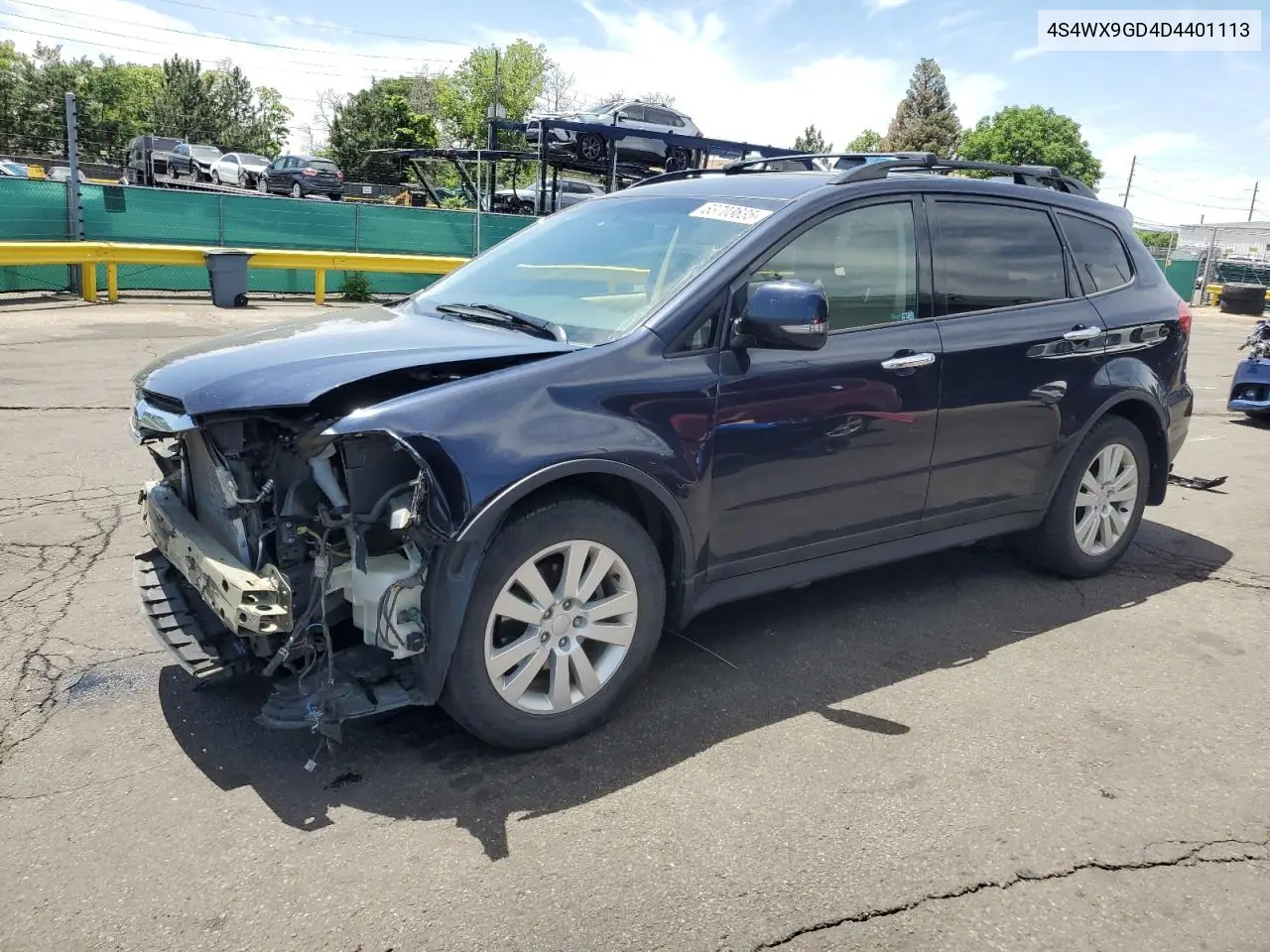 2013 Subaru Tribeca Limited VIN: 4S4WX9GD4D4401113 Lot: 63703635