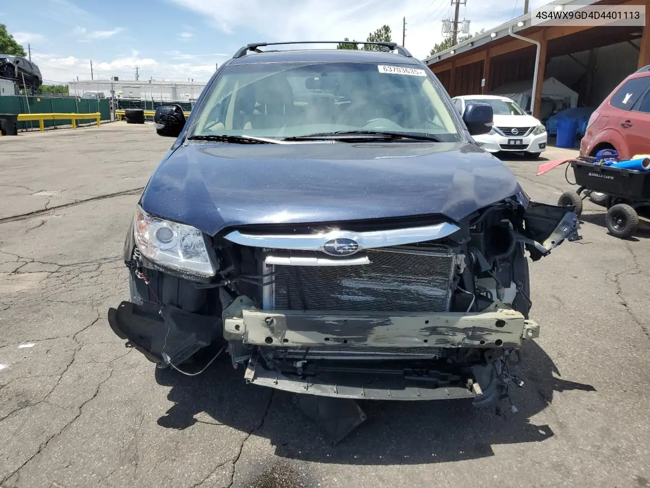 2013 Subaru Tribeca Limited VIN: 4S4WX9GD4D4401113 Lot: 63703635