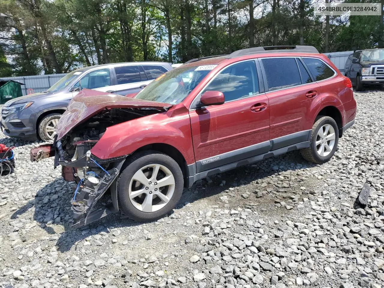 2014 Subaru Outback 2.5I Limited VIN: 4S4BRBLC9E3284942 Lot: 56130955