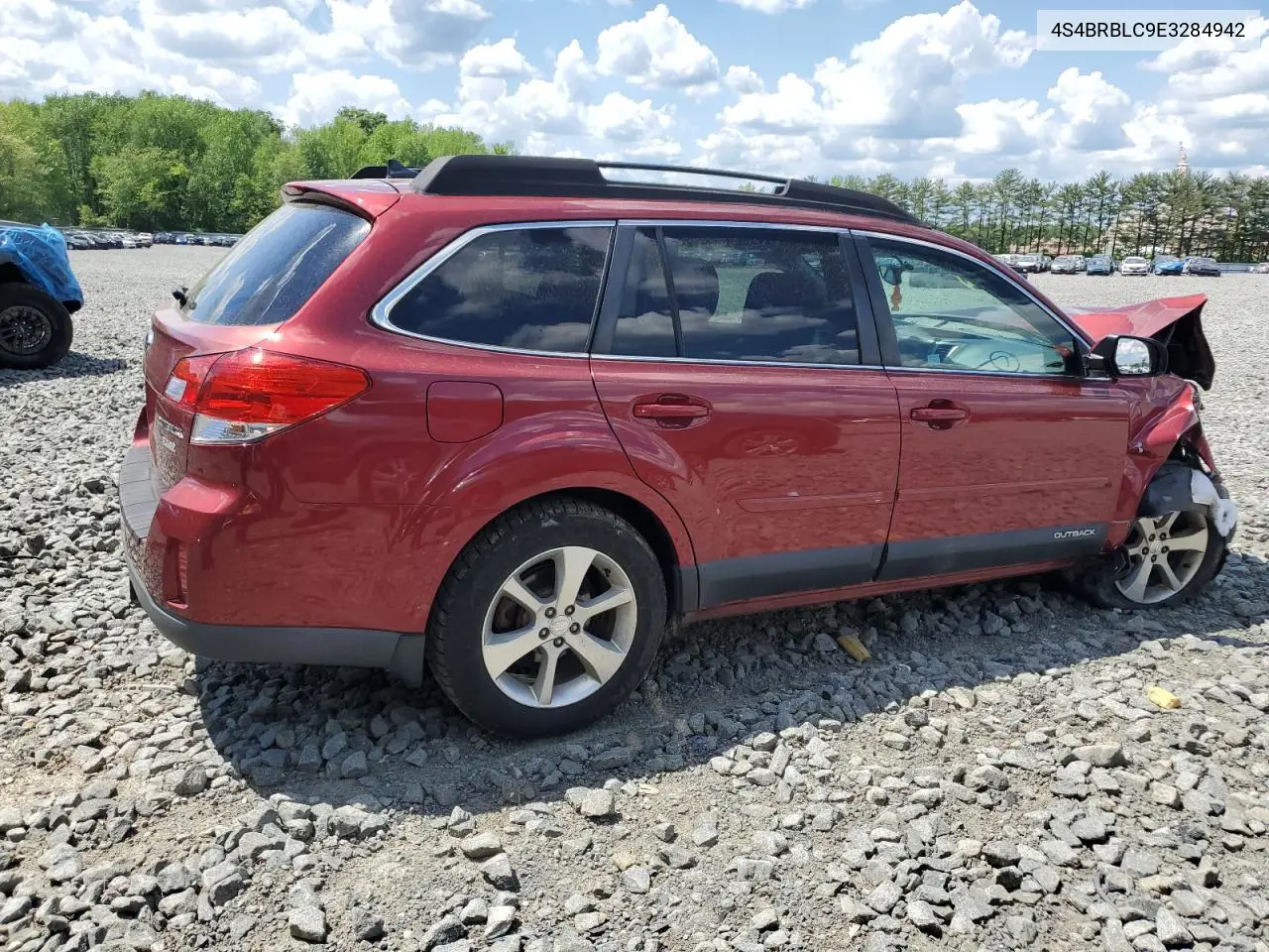2014 Subaru Outback 2.5I Limited VIN: 4S4BRBLC9E3284942 Lot: 56130955