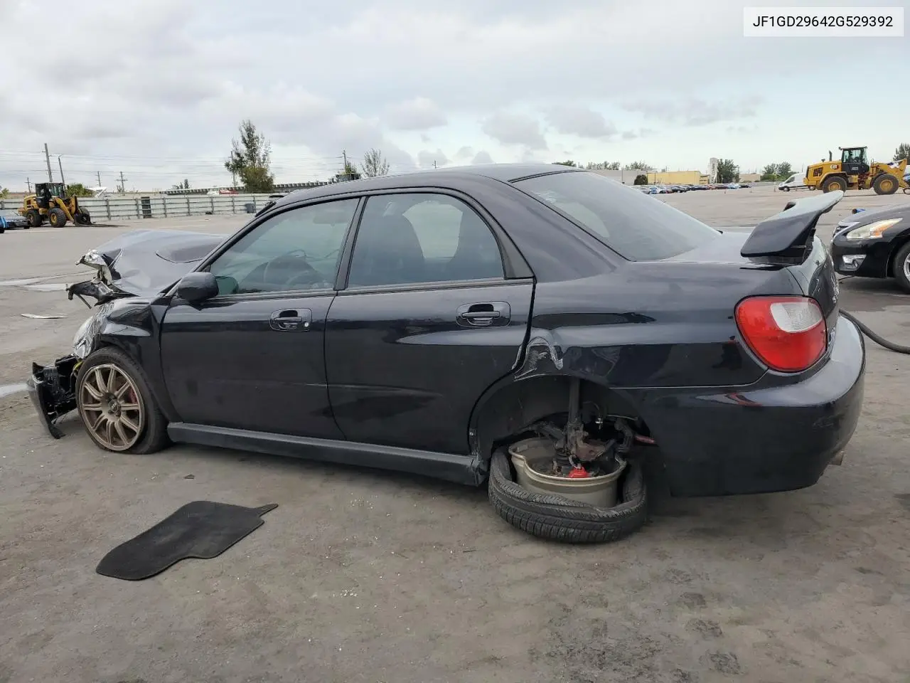 2002 Subaru Impreza Wrx VIN: JF1GD29642G529392 Lot: 55841065