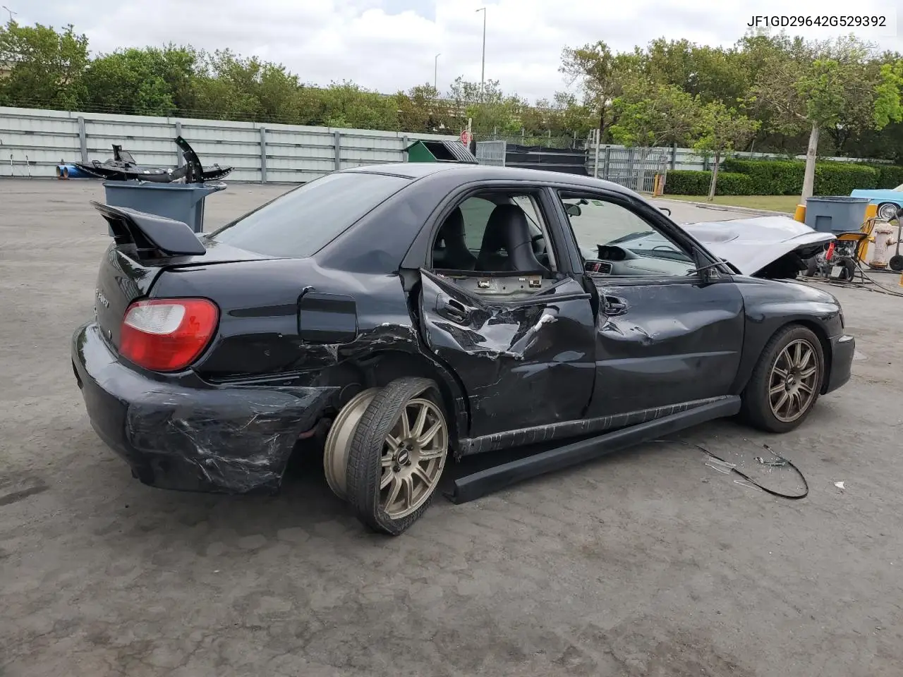 2002 Subaru Impreza Wrx VIN: JF1GD29642G529392 Lot: 55841065