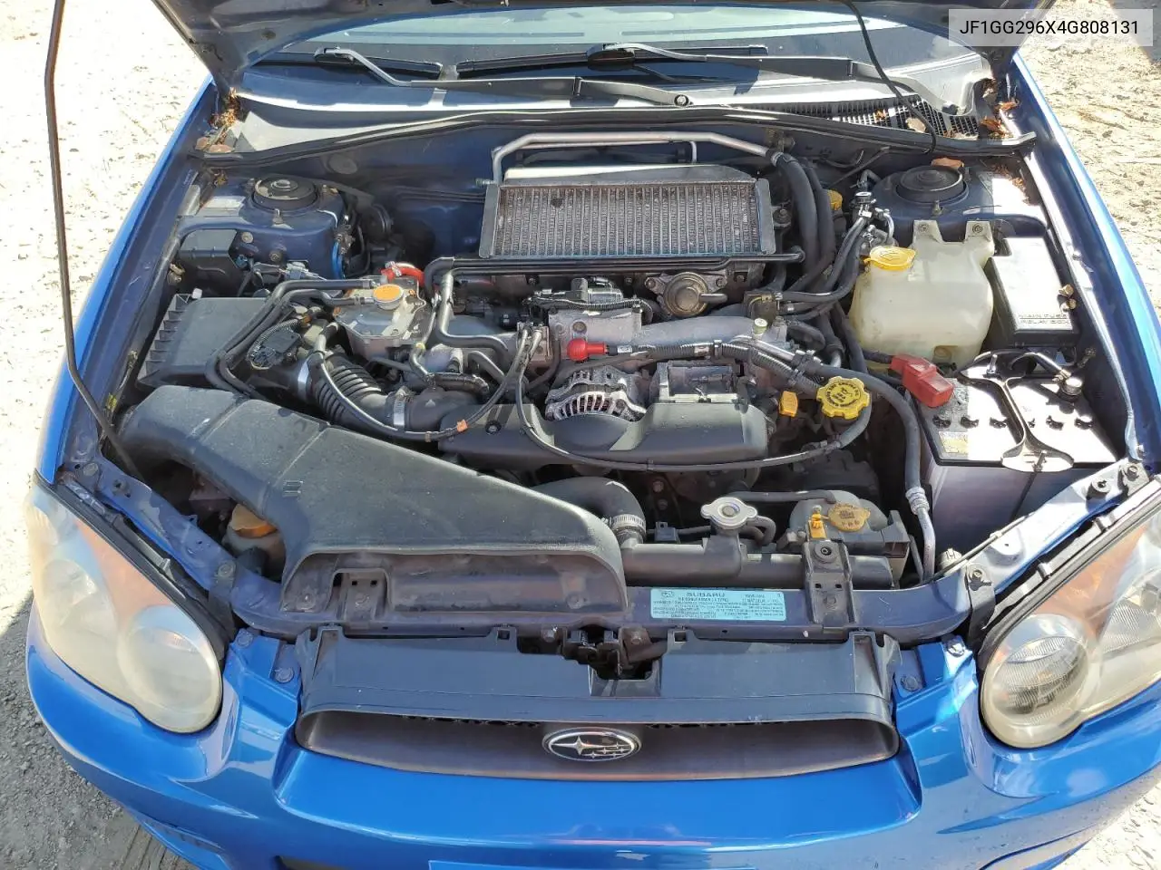 2004 Subaru Impreza Wrx VIN: JF1GG296X4G808131 Lot: 54512285