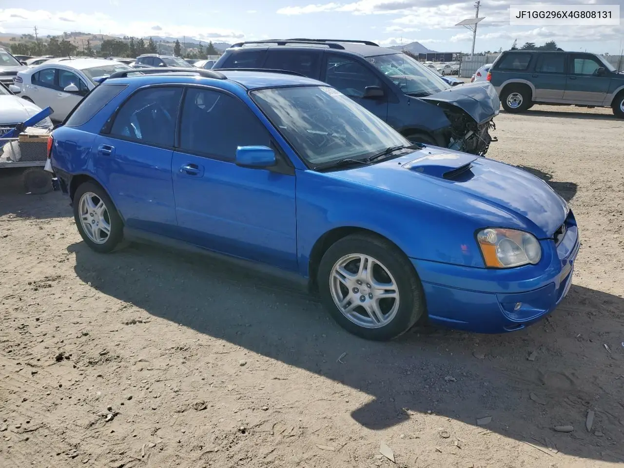 2004 Subaru Impreza Wrx VIN: JF1GG296X4G808131 Lot: 54512285