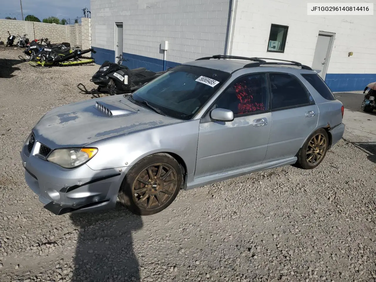2004 Subaru Impreza Wrx VIN: JF1GG29614G814416 Lot: 56569485