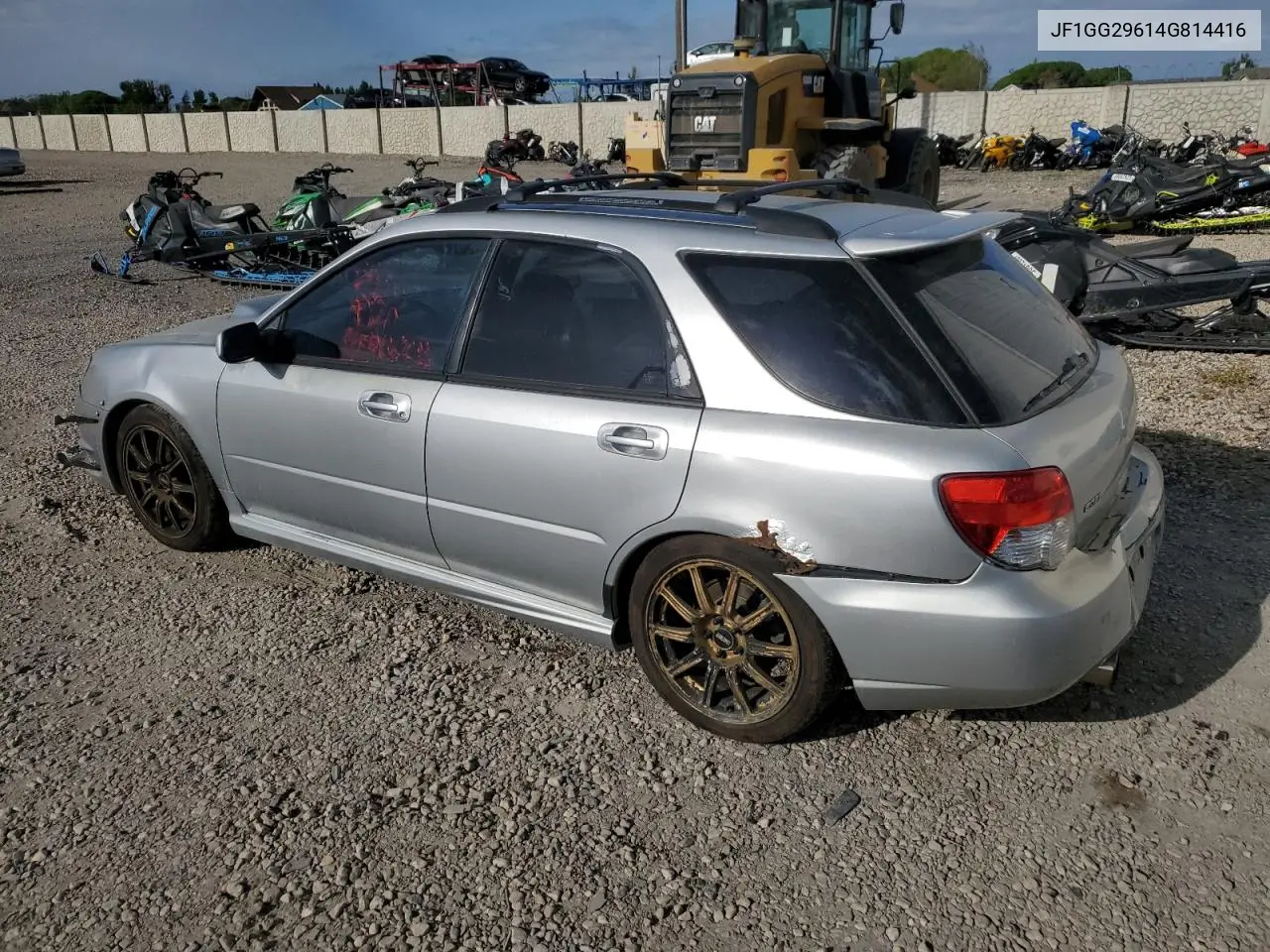 2004 Subaru Impreza Wrx VIN: JF1GG29614G814416 Lot: 56569485