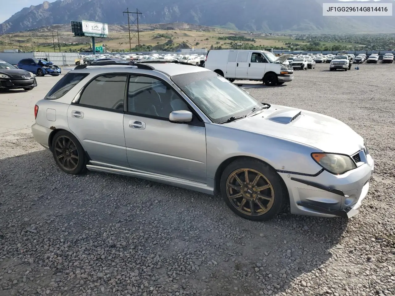 2004 Subaru Impreza Wrx VIN: JF1GG29614G814416 Lot: 56569485